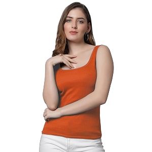 eleg amp stilance women39s sando tops innerwear sleeveless racerback tank top cotton round neck gym and workout spaghetti tops s till xl