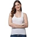 ELEG &amp; STILANCE Women's Camisole Sando Tops Innerwear Sleeveless Tank Top Cotton Round Neck Gym and Workout Spaghetti Tops to Size
