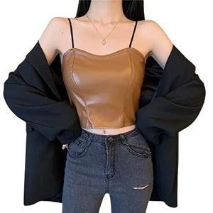 ELEG STILANCE Women PU Leather Non-Padded