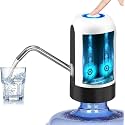 AbsSilicon Electric Water Dispenser Pump with 1200 mah Recharble 4 Watts Automatic Portable Water Dispenser for Home Office Can Tap Pump with Stainless Steel Tube