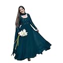 Elegant Anarkali Gown with Dupatta || Women's Ethnic Dress with Embroidered Detailing || Perfect for Weddings, Festivals &amp; Special Occasions