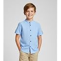 Elegant Boys Shirt in Solid Pattern with