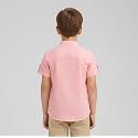 Elegant Boys Shirt in Solid Pattern with