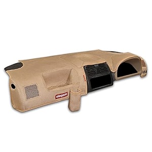 elegant car dashboard cover suede beige for hyundai i10