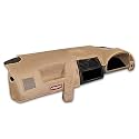 Elegant Car Dashboard Cover Suede Beige for Hyundai i10