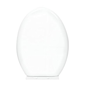 elegant casa toilet seat cover elongated white commode cover easy installation stable hinges prevent shifting soft-closing sleek design size 46x36 hole distance 13-18 cm a-4-1 set