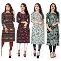 Elegant Crepe Kurti Pack of Four 