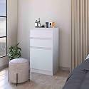 Elegant Jewelry Box Dresser with Mirror and Cabinet, Easy Assembly, Stylish Finish