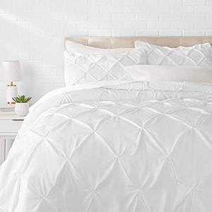 hotel luxurious 3 piece pinch pleated comforter bedding set 100 egyptian cotton 1200 thread count full color white