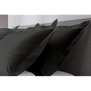 remium hotel quality 4 piece pillow shams 100 egyptian cotton 550 thread count pattern solid queen elephant grey16  24