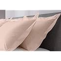 remium Hotel Quality 4 Piece Pillow Shams 100% Egyptian Cotton 550 Thread Count Pattern Solid (King, Pink)(17 * 27)