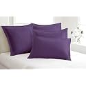 remium Hotel Quality 4 Piece Pillow Shams 100% Egyptian Cotton 550 Thread Count Pattern Solid (Queen, Lavender)(16 * 24)