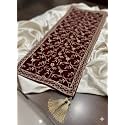 Elegant Men39s Wedding Sherwani Dupatta Gold Velvet