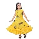 Elegant Petal Flair Embroidered Party Frock for