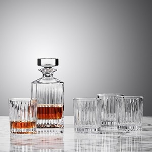 elegant whiskey decanter set with glass 7 pc for men amp women 800 ml whiskey crystal liquor drinking decanter gift for alcohol lover mv-02