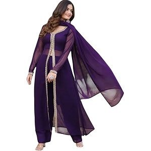 Elegant Womens Ethnic Kurta Set with Intricate