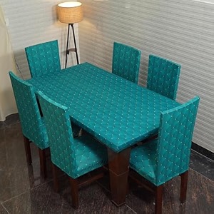 eleganta dining table cover 4 seater table cover dining table covers chair cover polyester spandex chair cover washable fade resistant anti slip flexible slipcover stretch fit grey diamond
