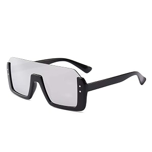 elegante fashion square unisex half rim sunglass inspired from shahid kapoor and sahil khan sunglasses