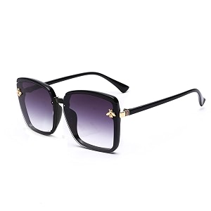 elegante honey bee on lenses butterfly sunglasses for women