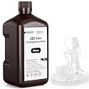 ELEGOO ABS-Like 3D Printer Resin LCD UV-Curing Resin 405nm Standard Photopolymer Resin for Mars Saturn Jupiter MSLA DLP LCD 3D Printing Clear 2000g