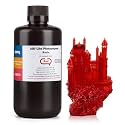 ELEGOO ABS-Like 3D Printer Resin Clear Red 1000g