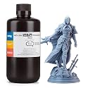 ELEGOO ABS-Like Resin 3.0 Pro, Higher Scratch-Resistance 3D Printing Photopolymer Resin, 405nm UV Resin for MSLA/DLP/LCD Printers Fast Curing High Precision Non-Brittle, Grey 1000g