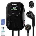 ELEGRP 40A Level 2 EV Charger, 9.6kW, J1772, NEMA 14-50 Plug, 25ft Cable
