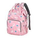 Premium Baby Diaper Bag for Mothers | Spacious Waterproof Backpack with Multiple Pockets for Easy Organization | Stylish and Durable (Unicorn Pink)