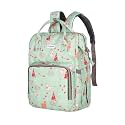 Polyester Premium Baby Diaper Bag For Mothers | Spacious Waterproof Backpack With Multiple Pockets For Easy Organization | Stylish And Durable (Mint Green)