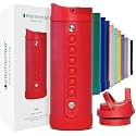 Elemental Iconic 14oz Kids Insulated Water Bottle w/Straw &amp; Pop-It Handle