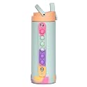 Elemental Iconic 14oz Kids Insulated Water Bottle w/Straw & Pop-It Handle