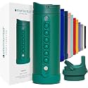 Elemental Iconic 14oz Kids Insulated Water Bottle w/Straw &amp; Pop-It Handle