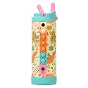 Elemental Iconic 14oz Kids Insulated Water Bottle w/Straw &amp; Pop-It Handle