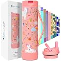Elemental Iconic 20oz Kids Insulated Water Bottle w/Straw &amp; Pop-It Handle