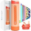 Elemental Iconic 20oz Kids Insulated Water Bottle w/Straw &amp; Pop-It Handle