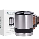 Elemental Recess Lowball 10oz Stainless Steel Tumbler Whiskey Glass w/Lid