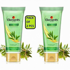 elements weiiness 3 in 1 face wash