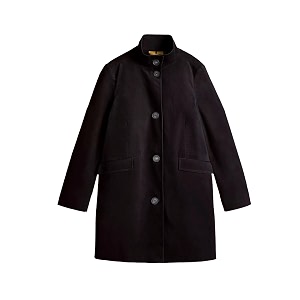 Elendra jeans Womens Premium Velvet Long Coat