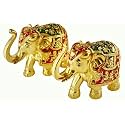 Elephant Idol Gold Plated Elephant Idol