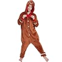 Elephant Onesie Kids Costume Girls One Piece Pajamas for Halloween
