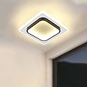 ELEPHANTBOAT® 24x24cm LED Ceiling Light for 3-8m² Room, 24W Light for Ceiling Modern Home, Ceiling Lights 3000K LED Acrylic Square Interior Light for Kitchen Kids Office Room