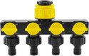 ELEPHANTBOAT 4 in 1 Faucet Splitter for Garden Hose Connector