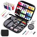 ELEPHANTBOAT 86pcs Sewing Kit with 18 Spools, Scissors and Storage Bag