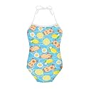 ELEQIN Cartoon Animal Cute Girls One Piece Swimsuit Adjustable Swimwear for 3Y-10Y
