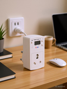 elequa 16a auto power cut-off timer plug for pump e-bike charger geyser indoor plug-in electronic timer switch white