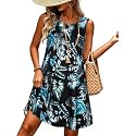 elescat Women39s Summer Dresses Casual Sleeveless Loose