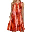 elescat Women39s Summer Dresses Casual Sleeveless Loose