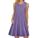 elescat Women39s Summer Dresses Casual Sleeveless Loose