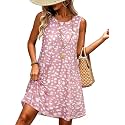 elescat Women39s Summer Dresses Casual Sleeveless Loose