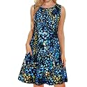 elescat Women39s Summer Dresses Casual Sleeveless Loose